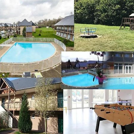 Le Fleur"H"On 11 D'Honfleur, T2 En Residence Avec Piscine, Wifi Et Parking Gratuits Équemauville Kültér fotó